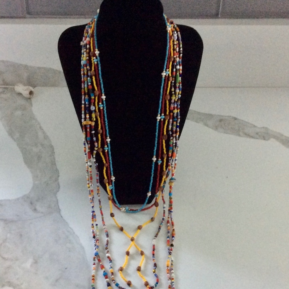 Vintage Beaded Necklaces *LOT of 6*